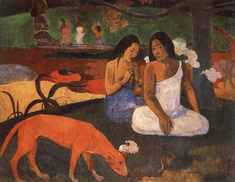 Paul Gauguin Pastime France oil painting art